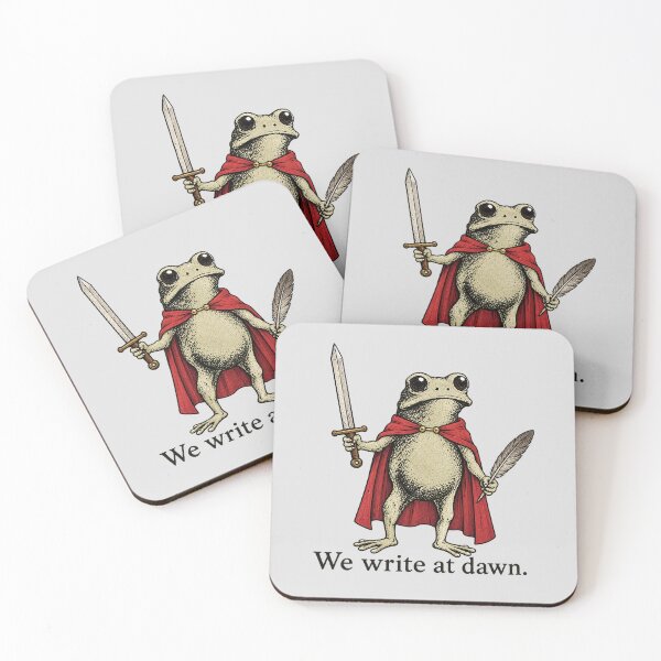 Item preview, We Write At Dawn Funny Author Creative Writing designed and sold by PatternFariss.