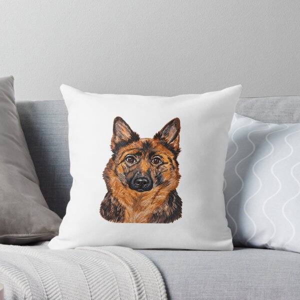 Artikelvorschau, Deutscher Schäferhund Originalgemälde Acryl entworfen und verkauft von Chris Zahorcik Art.