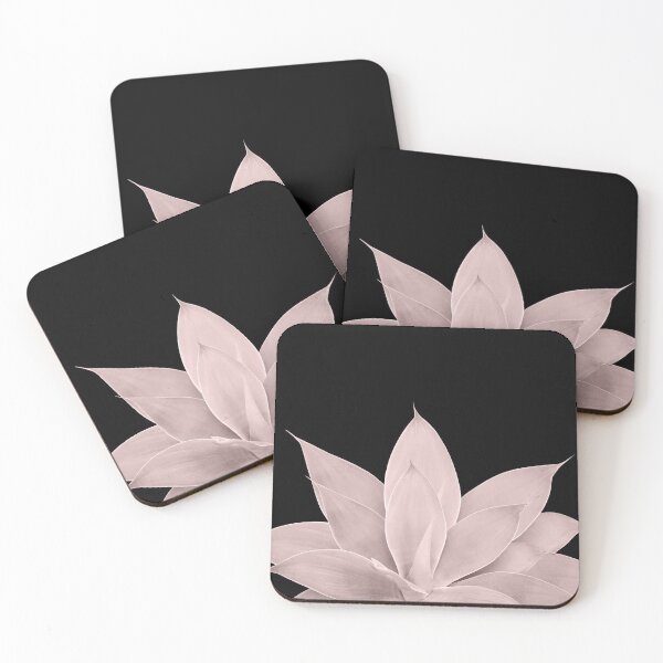 Item preview, Blush Agave on Black #1 #tropical #decor #art designed and sold by Anita's & Bella's Art.