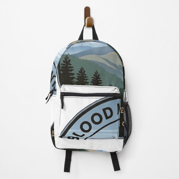 Item preview, Blood Mountain Ridge Chattahoochee Forest Circle Sticker designed and sold by DetourDgn.