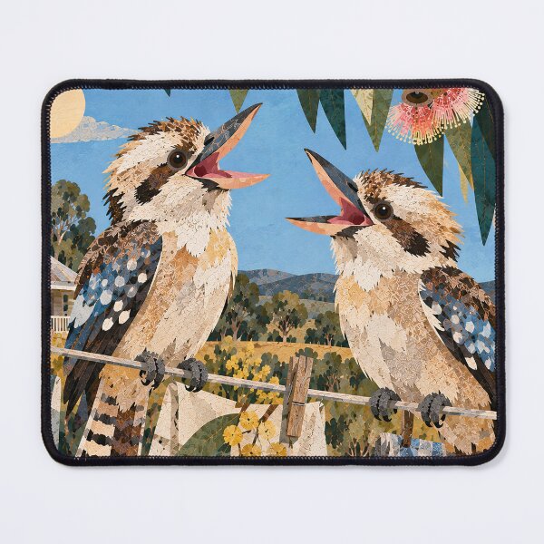 Item preview, Laughing Kookaburras designed and sold by LittleDreamsCo.