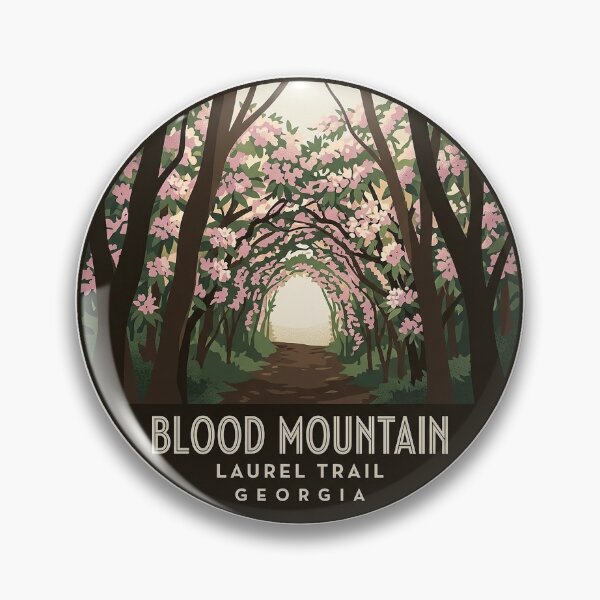 Item preview, Blood Mountain Laurel Trail Tunnel Georgia Sticker designed and sold by DetourDgn.