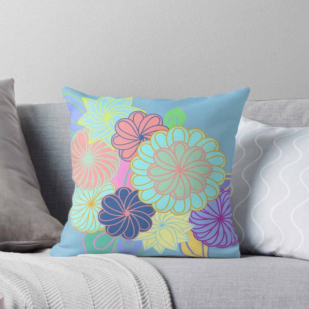 Item preview, Throw Pillow designed and sold by helloreaders.