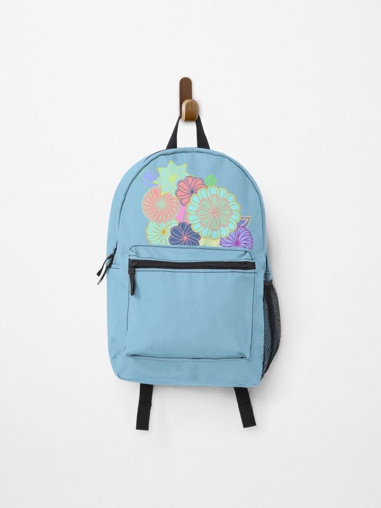 Thumbnail 1 of 3, Backpack, floral designed and sold by helloreaders.