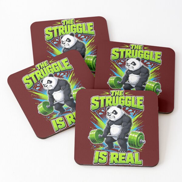 Item preview, The Struggle Is Real Panda designed and sold by alljes246.