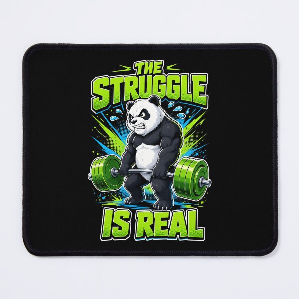 Item preview, The Struggle Is Real Panda designed and sold by alljes246.