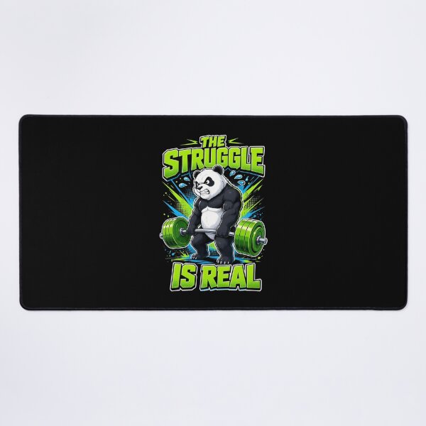 Item preview, The Struggle Is Real Panda designed and sold by alljes246.