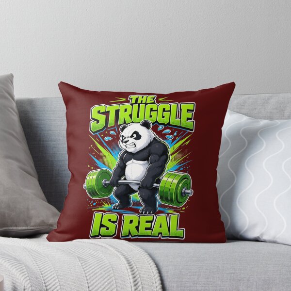 Item preview, The Struggle Is Real Panda  designed and sold by alljes246.