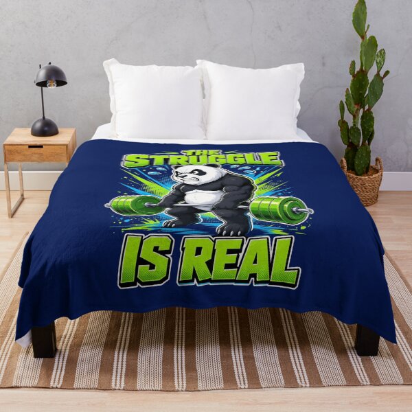 Item preview, The Struggle Is Real Panda  designed and sold by alljes246.