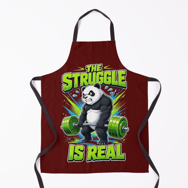 Item preview, The Struggle Is Real Panda designed and sold by alljes246.