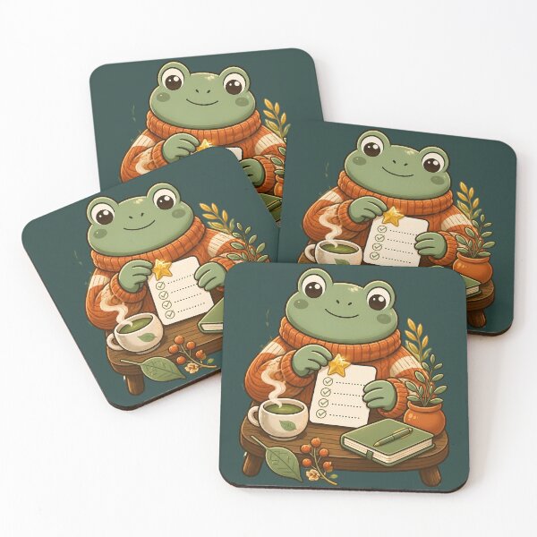 Item preview, Gold Star Frog Lock In Era Design designed and sold by Fun2Fentastic.