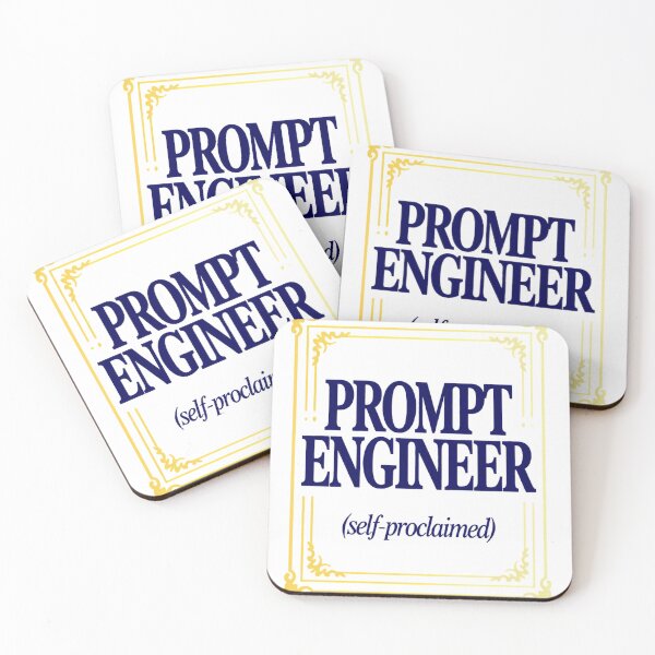 Item preview, Prompt Engineer Self Proclaimed Funny AI Job Title designed and sold by ys96.