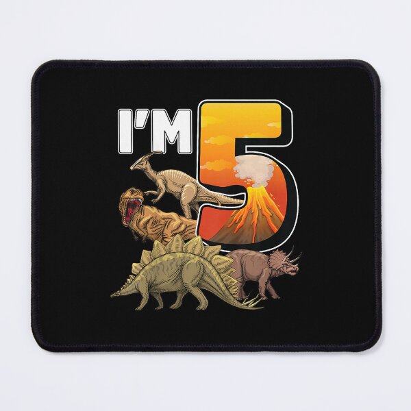 Item preview, 5 Year Old Dinosaurs Birthday 5th Party Paleontologist Boys designed and sold by markbauch.