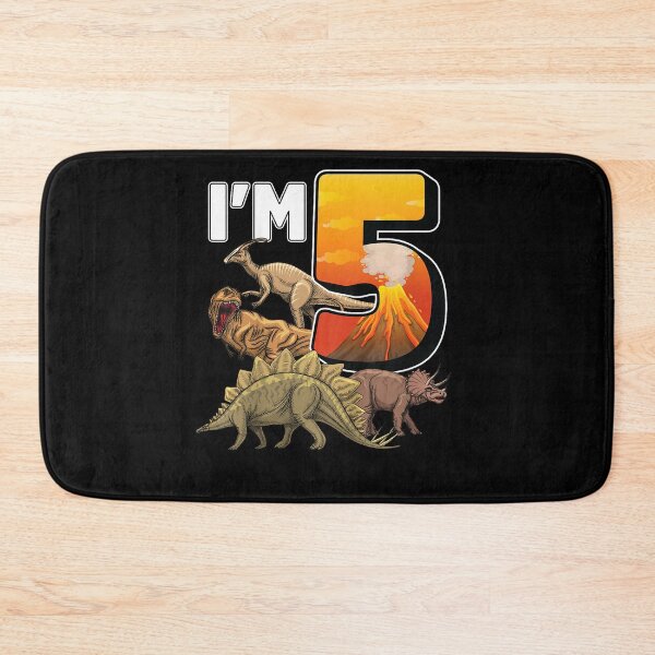 Item preview, 5 Year Old Dinosaurs Birthday 5th Party Paleontologist Boys designed and sold by markbauch.