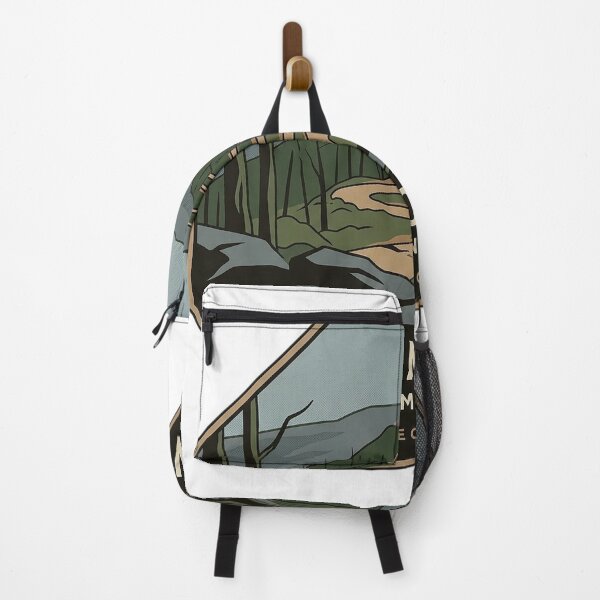 Item preview, Blood Mountain Freeman Trail Switchbacks Georgia Sticker designed and sold by DetourDgn.