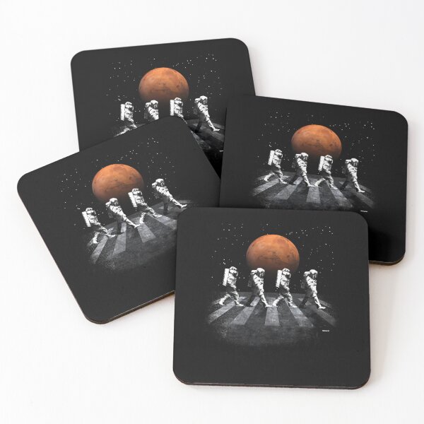 Item preview, Astronauts in Walking in Space Occupy Mars designed and sold by markbauch.