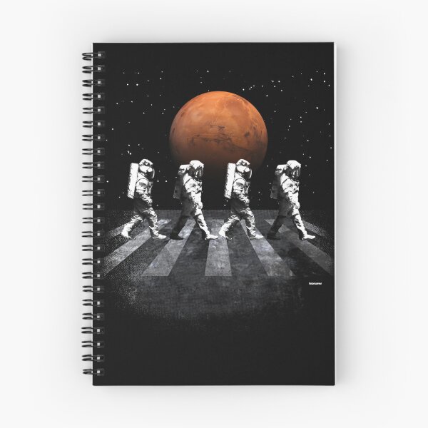 Item preview, Astronauts in Walking in Space Occupy Mars designed and sold by markbauch.