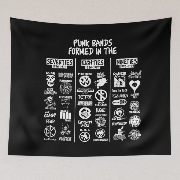 Item preview, Punk Bands Era designed and sold by candamujumpa.