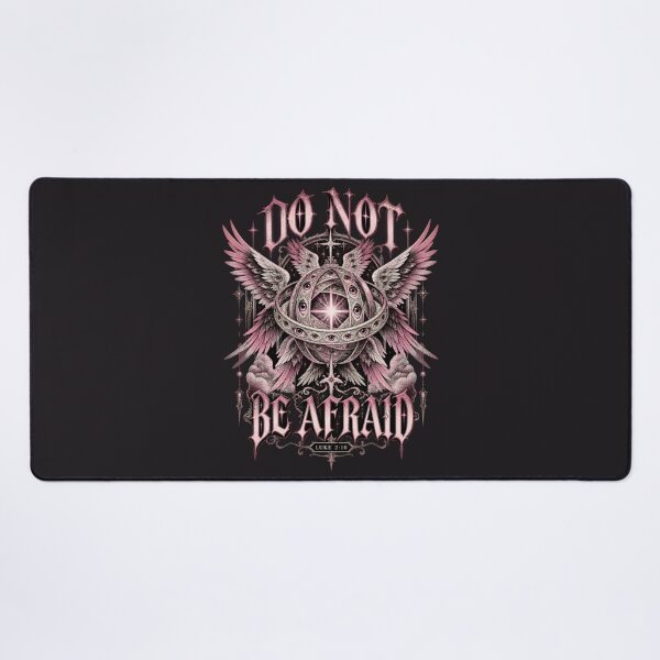 Item preview, Do Not Be Afraid – Biblical Angel Sacred Gothic Christian Art designed and sold by Kingdom Content.