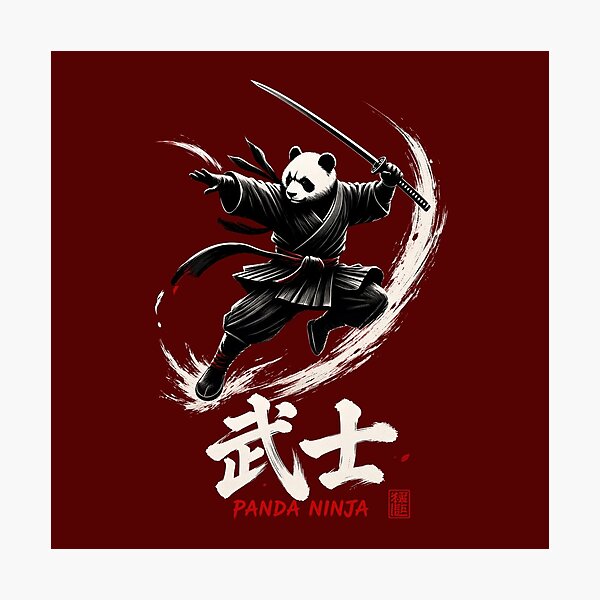Item preview,  Shadow Panda Ninja  designed and sold by alljes246.
