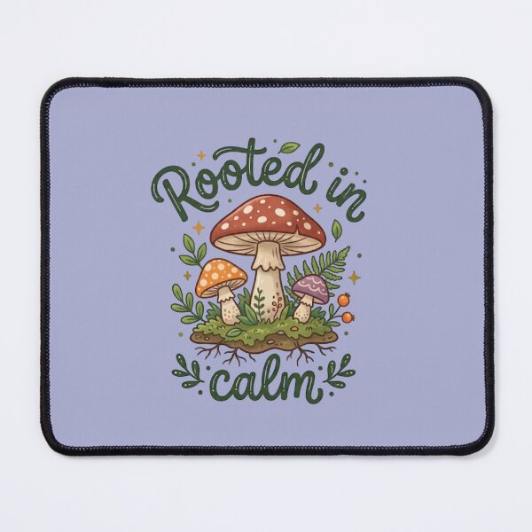 Item preview, Rooted in Calm – Minimalist Aesthetic Quote  designed and sold by WallMuseStudio .