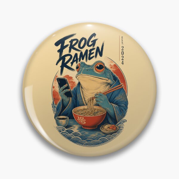 Item preview,  Frog Ramen Master   designed and sold by alljes246.