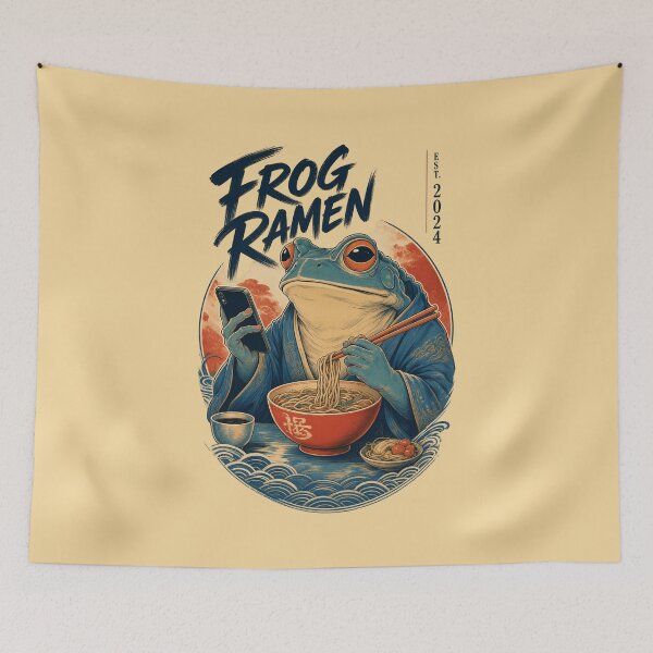 Item preview,  Frog Ramen Master   designed and sold by alljes246.