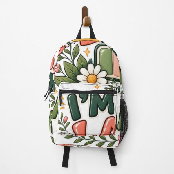 Item preview, I'm Not Lazy I'm Recharging Funny Floral Battery Quote designed and sold by TibbuTees.
