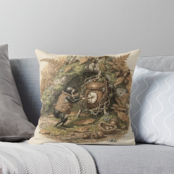 Item preview, Beetle Folk Winding the Great Forest Clock designed and sold by PictorialWhimsy.