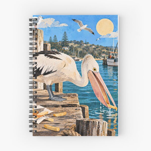 Item preview, Pelican and Chips designed and sold by LittleDreamsCo.