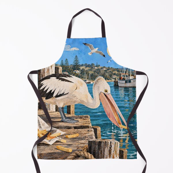 Item preview, Pelican and Chips designed and sold by LittleDreamsCo.