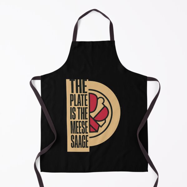 Item preview, The Plate Is The Message Culinary Chef Humor Graphic designed and sold by SplashTastic.