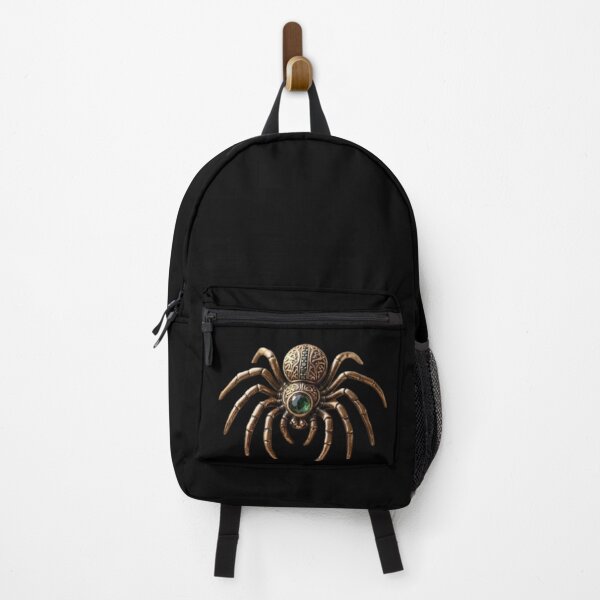 Item preview, Mystic Emerald Spider – Antique Golden Art designed and sold by Catfcreations.