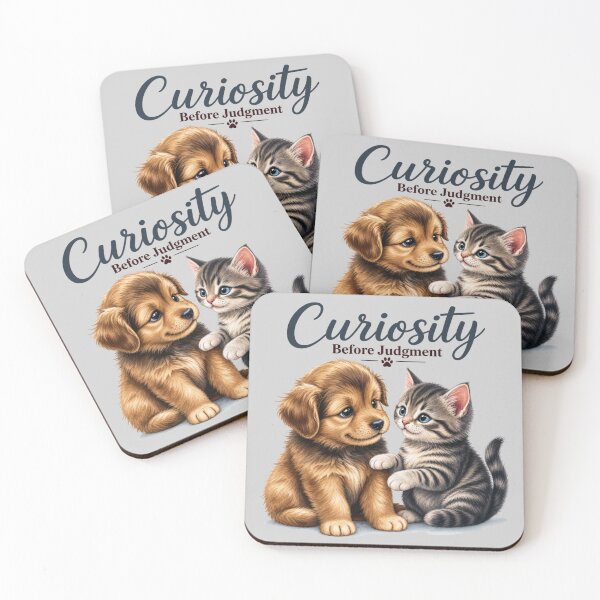 Item preview, Curiosity Before Judgment designed and sold by Shy Fractal Designs.