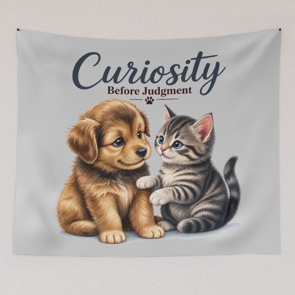 Item preview, Curiosity Before Judgment designed and sold by Shy Fractal Designs.