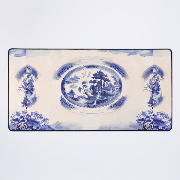 Item preview, Blue Willow Pagoda Pattern designed and sold by Fani*.