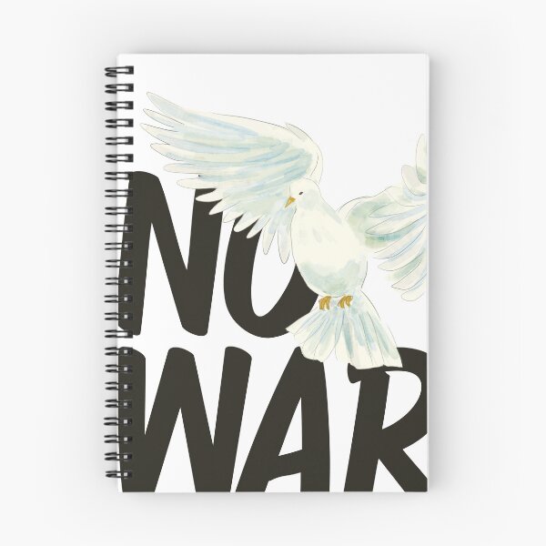 Item preview, No War Peace Dove Typography and Art designed and sold by serotonin75114.