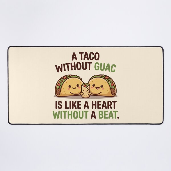 Item preview, Cute Taco And Burrito Family Guac Quote Art designed and sold by Amir Faysal.