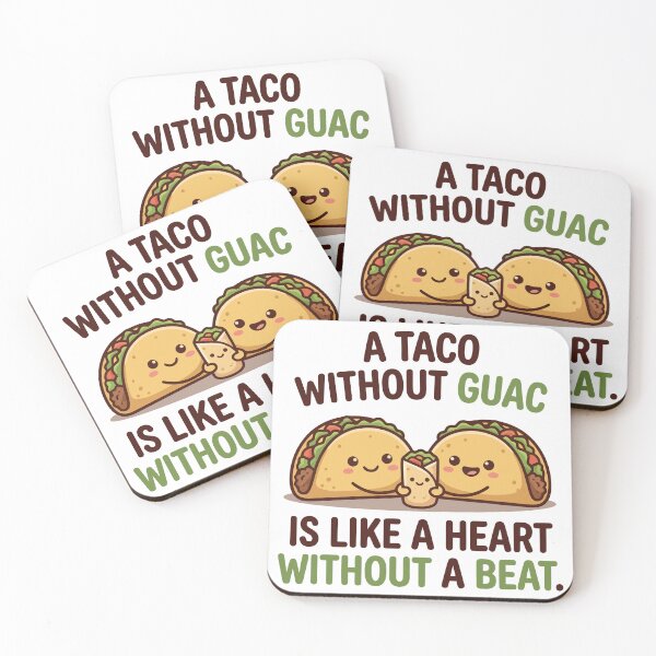 Item preview, Cute Taco And Burrito Family Guac Quote Art designed and sold by Amir Faysal.