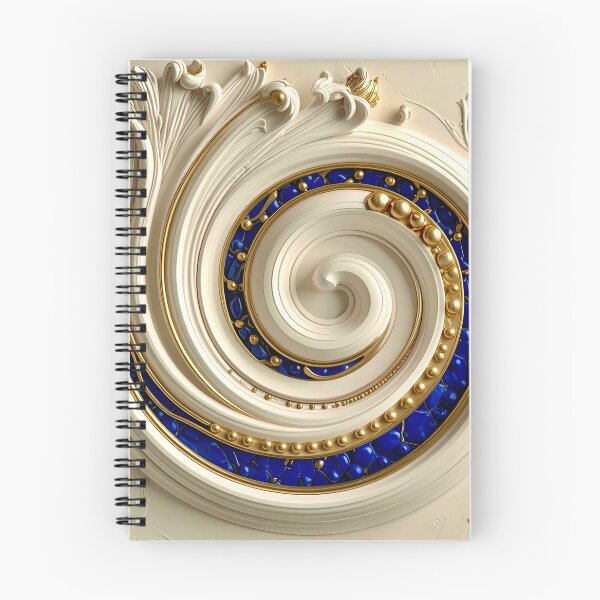 Item preview, Imperial Cobalt and Gold Baroque Medallion designed and sold by Vicky Brago-Mitchell®.