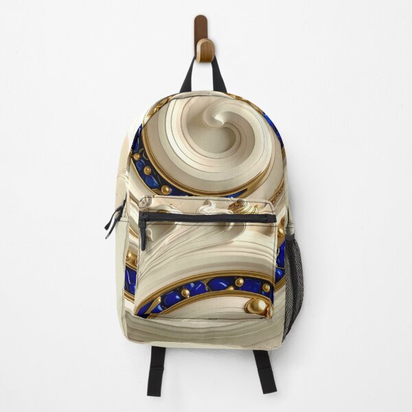Item preview, Imperial Cobalt and Gold Baroque Medallion designed and sold by Vicky Brago-Mitchell®.