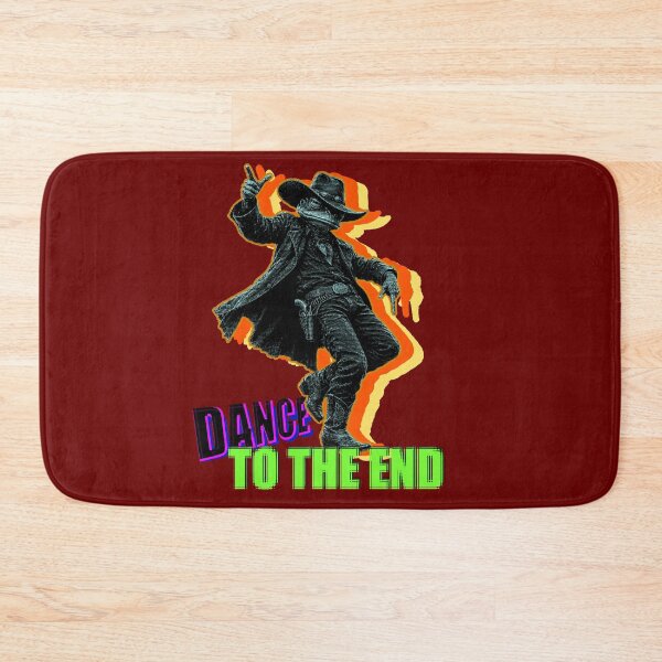 Item preview, Dance To The End Funny Cowboy Toad Glitch Art designed and sold by Edwere.