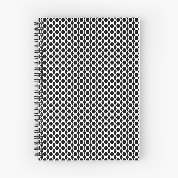 Item preview, Hexagon Pattern Black White designed and sold by ArtbyDebbieC.
