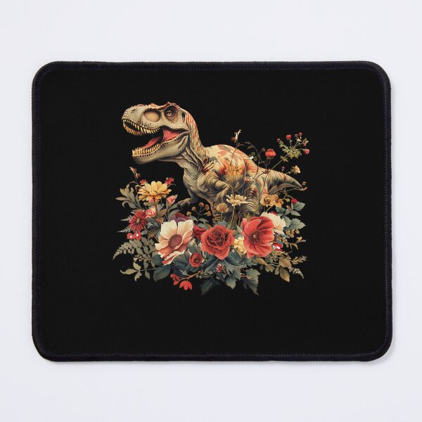 Item preview, Dinosaur Dino Trex Floral Flower Graphic designed and sold by markbauch.