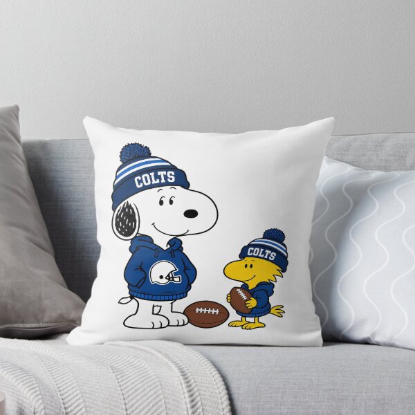 Item preview, Snoopy & Woodstock Indianapolis Colts Football Retro F241 designed and sold by GLUVY-THEME.