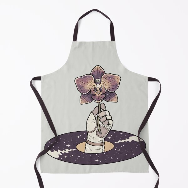 Item preview, Space Astronaut Hand Holding Purple Orchid Flower designed and sold by Amir Faysal.