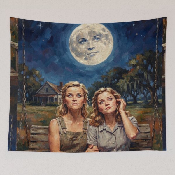 Item preview, The Man in the Moon Fine Art Tribute designed and sold by Art's Diner.