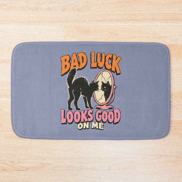 Item preview, Bad Luck Looks Good on Me Black Cat designed and sold by pixiedustpaint.