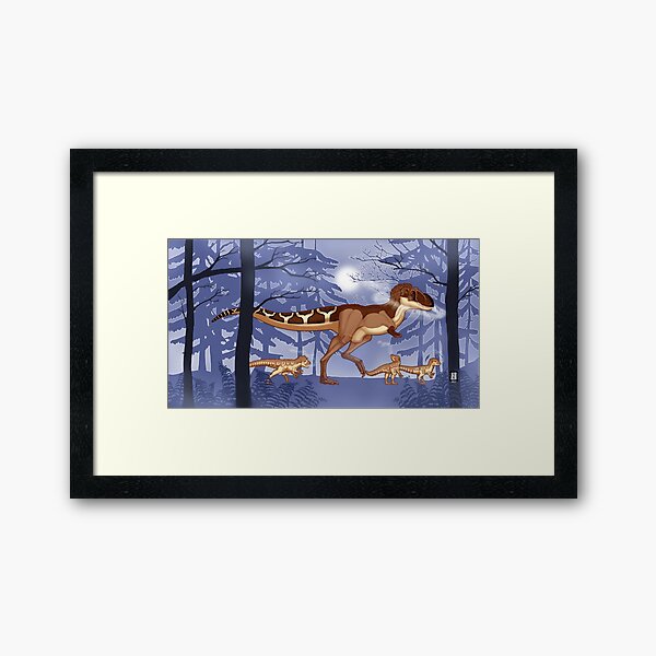 A Cold Day Out Framed Art Print