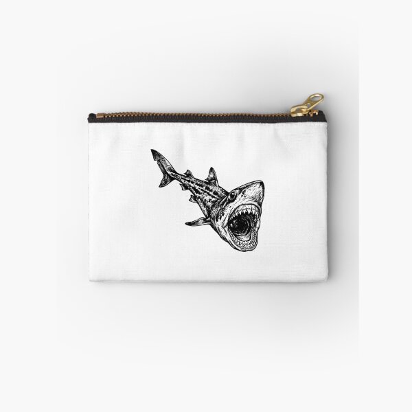 Item preview, Vintage Woodcut Cookiecutter Shark Illustration designed and sold by DuckOddity.